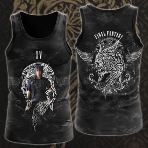 Final Fantasy XV Video Game 3D All Over Printed T-shirt Tank Top Zip Hoodie Pullover Hoodie Hawaiian Shirt Beach Shorts Jogger Tank Top S 