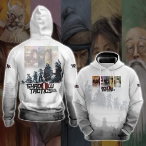 Shadow Tactics: Blade of the Shogun Video Game 3D All Over Printed T-shirt Tank Top Zip Hoodie Pullover Hoodie Hawaiian Shirt Beach Shorts Jogger Hoodie S 