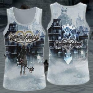Kingdom Hearts: Missing Link Video Game 3D All Over Printed T-shirt Tank Top Zip Hoodie Pullover Hoodie Hawaiian Shirt Beach Shorts Jogger Tank Top S 