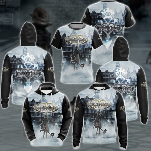 Kingdom Hearts: Missing Link Video Game 3D All Over Printed T-shirt Tank Top Zip Hoodie Pullover Hoodie Hawaiian Shirt Beach Shorts Jogger