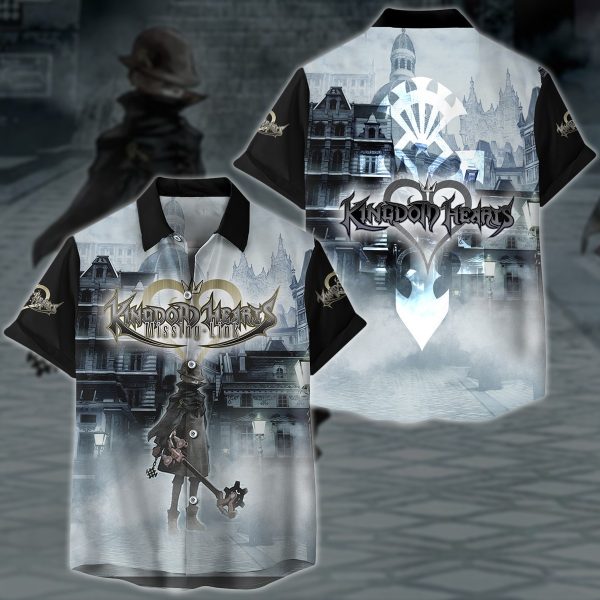 Kingdom Hearts: Missing Link Video Game 3D All Over Printed T-shirt Tank Top Zip Hoodie Pullover Hoodie Hawaiian Shirt Beach Shorts Jogger Hawaiian Shirt S