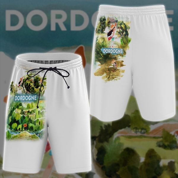 Dordogne Video Game 3D All Over Printed T-shirt Tank Top Zip Hoodie Pullover Hoodie Hawaiian Shirt Beach Shorts Jogger Beach Shorts S