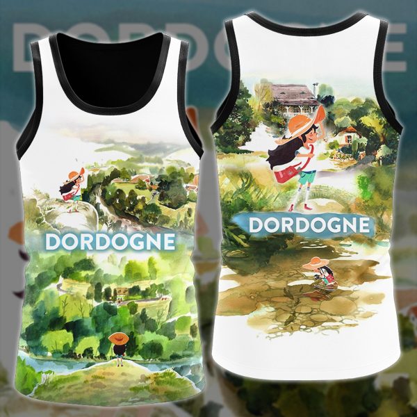 Dordogne Video Game 3D All Over Printed T-shirt Tank Top Zip Hoodie Pullover Hoodie Hawaiian Shirt Beach Shorts Jogger Tank Top S