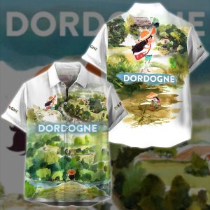 Dordogne Video Game 3D All Over Printed T-shirt Tank Top Zip Hoodie Pullover Hoodie Hawaiian Shirt Beach Shorts Jogger Hawaiian Shirt S 