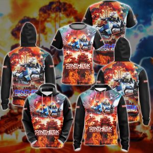 Synthetik: Legion Rising Video Game 3D All Over Printed T-shirt Tank Top Zip Hoodie Pullover Hoodie Hawaiian Shirt Beach Shorts Jogger   