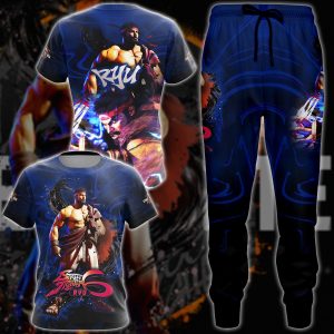 Street Fighter 6 Ryu Video Game 3D All Over Printed T-shirt Tank Top Zip Hoodie Pullover Hoodie Hawaiian Shirt Beach Shorts Jogger   