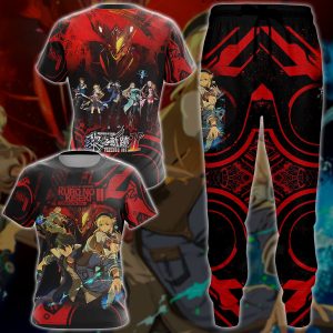 The Legend of Heroes: Kuro no Kiseki II – Crimson Sin Video Game 3D All Over Printed T-shirt Tank Top Zip Hoodie Pullover Hoodie Hawaiian Shirt Beach Shorts Jogger   