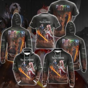 Tales of Arise Video Game 3D All Over Printed T-shirt Tank Top Zip Hoodie Pullover Hoodie Hawaiian Shirt Beach Shorts Jogger   