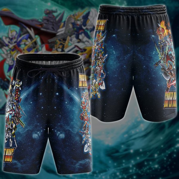 Super Robot Wars Video Game 3D All Over Printed T-shirt Tank Top Zip Hoodie Pullover Hoodie Hawaiian Shirt Beach Shorts Jogger Beach Shorts S