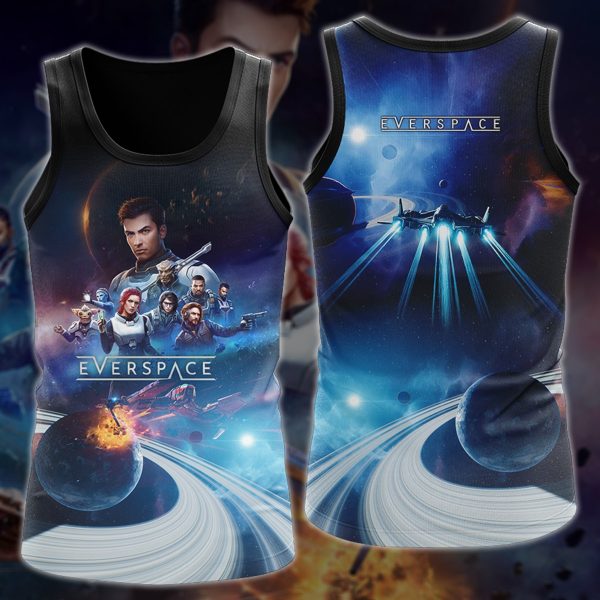 Everspace 2 Video Game 3D All Over Printed T-shirt Tank Top Zip Hoodie Pullover Hoodie Hawaiian Shirt Beach Shorts Jogger Tank Top S