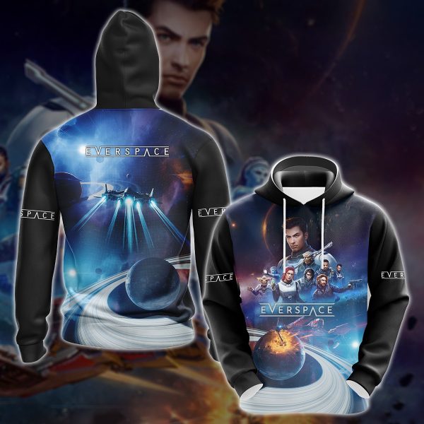 Everspace 2 Video Game 3D All Over Printed T-shirt Tank Top Zip Hoodie Pullover Hoodie Hawaiian Shirt Beach Shorts Jogger Hoodie S