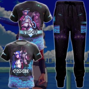 CrossCode Video Game 3D All Over Printed T-shirt Tank Top Zip Hoodie Pullover Hoodie Hawaiian Shirt Beach Shorts Jogger   