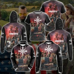 Far Cry 5 Video Game 3D All Over Printed T-shirt Tank Top Zip Hoodie Pullover Hoodie Hawaiian Shirt Beach Shorts Jogger   