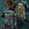 The Legend of Zelda: Tears of the Kingdom Video Game 3D All Over Printed T-shirt Tank Top Zip Hoodie Pullover Hoodie Hawaiian Shirt Beach Shorts Jogger T-shirt S