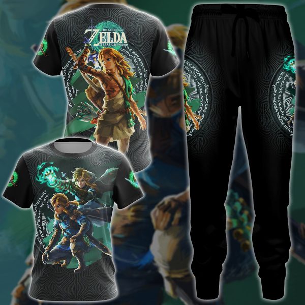 The Legend of Zelda: Tears of the Kingdom Video Game 3D All Over Printed T-shirt Tank Top Zip Hoodie Pullover Hoodie Hawaiian Shirt Beach Shorts Jogger