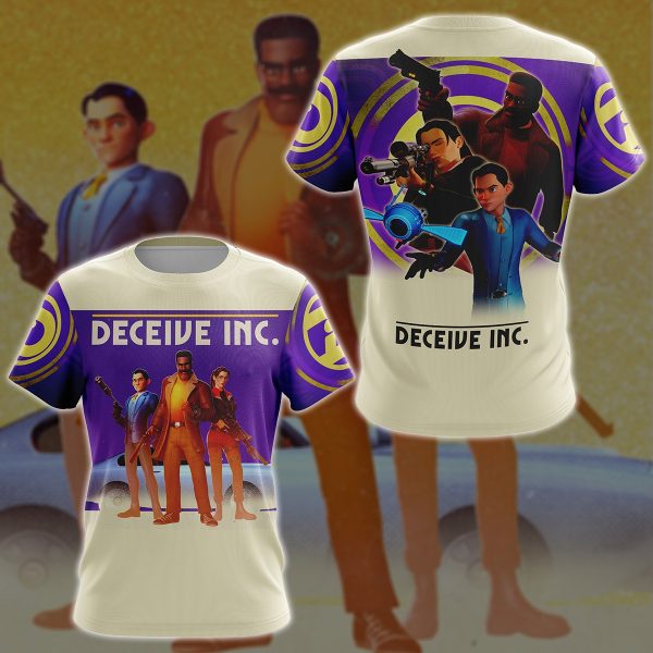 Deceive Inc Video Game 3D All Over Printed T-shirt Tank Top Zip Hoodie Pullover Hoodie Hawaiian Shirt Beach Shorts Jogger T-shirt S