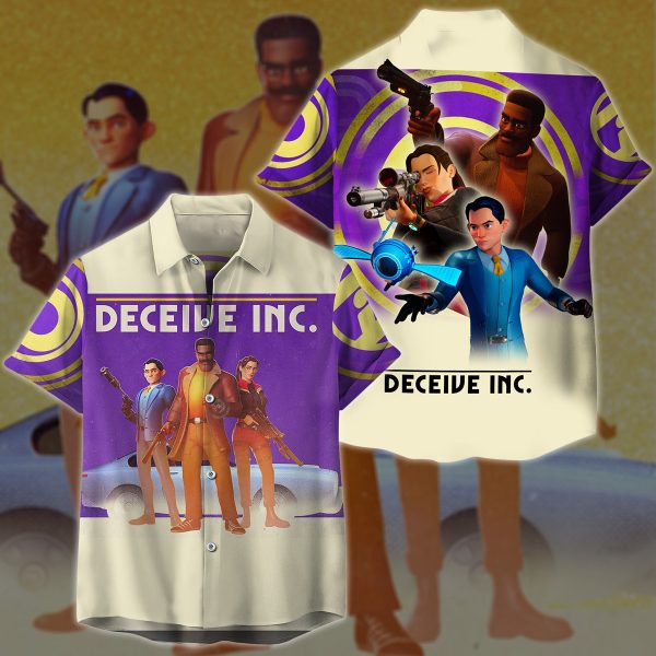 Deceive Inc Video Game 3D All Over Printed T-shirt Tank Top Zip Hoodie Pullover Hoodie Hawaiian Shirt Beach Shorts Jogger Hawaiian Shirt S