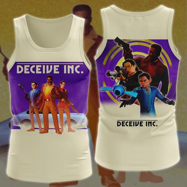 Deceive Inc Video Game 3D All Over Printed T-shirt Tank Top Zip Hoodie Pullover Hoodie Hawaiian Shirt Beach Shorts Jogger Tank Top S