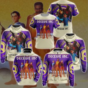 Deceive Inc Video Game 3D All Over Printed T-shirt Tank Top Zip Hoodie Pullover Hoodie Hawaiian Shirt Beach Shorts Jogger   