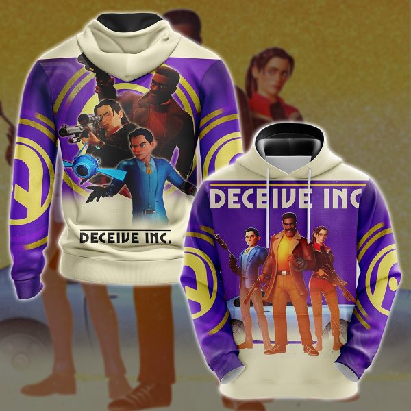 Deceive Inc Video Game 3D All Over Printed T-shirt Tank Top Zip Hoodie Pullover Hoodie Hawaiian Shirt Beach Shorts Jogger Hoodie S