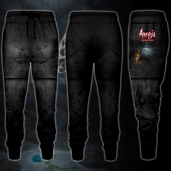 Amnesia: The Dark Descent Video Game 3D All Over Printed T-shirt Tank Top Zip Hoodie Pullover Hoodie Hawaiian Shirt Beach Shorts Jogger Joggers S