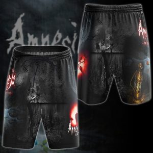 Amnesia: The Dark Descent Video Game 3D All Over Printed T-shirt Tank Top Zip Hoodie Pullover Hoodie Hawaiian Shirt Beach Shorts Jogger Beach Shorts S 