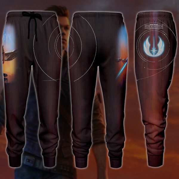 Star Wars Jedi Survivor Video Game 3D All Over Printed T-shirt Tank Top Zip Hoodie Pullover Hoodie Hawaiian Shirt Beach Shorts Jogger Joggers S