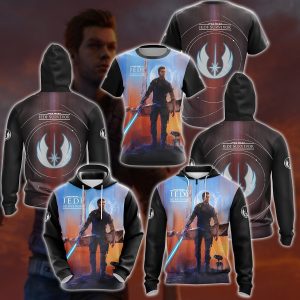 Star Wars Jedi Survivor Video Game 3D All Over Printed T-shirt Tank Top Zip Hoodie Pullover Hoodie Hawaiian Shirt Beach Shorts Jogger   