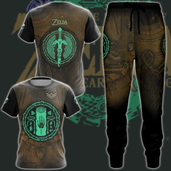 The Legend of Zelda: Tears of the Kingdom Video Game 3D All Over Printed T-shirt Tank Top Zip Hoodie Pullover Hoodie Hawaiian Shirt Beach Shorts Jogger