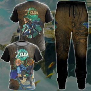 The Legend of Zelda: Tears of the Kingdom Video Game 3D All Over Printed T-shirt Tank Top Zip Hoodie Pullover Hoodie Hawaiian Shirt Beach Shorts Jogger   