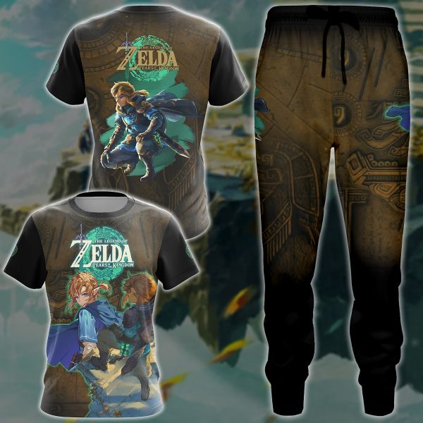 The Legend of Zelda: Tears of the Kingdom Video Game 3D All Over Printed T-shirt Tank Top Zip Hoodie Pullover Hoodie Hawaiian Shirt Beach Shorts Jogger