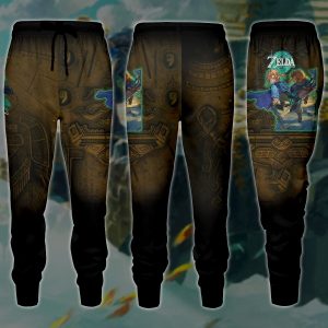 The Legend of Zelda: Tears of the Kingdom Video Game 3D All Over Printed T-shirt Tank Top Zip Hoodie Pullover Hoodie Hawaiian Shirt Beach Shorts Jogger Joggers S 