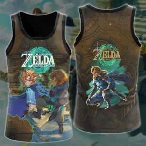 The Legend of Zelda: Tears of the Kingdom Video Game 3D All Over Printed T-shirt Tank Top Zip Hoodie Pullover Hoodie Hawaiian Shirt Beach Shorts Jogger Tank Top S 