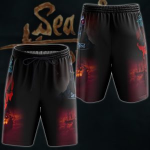 Sea of Thieves Video Game 3D All Over Printed T-shirt Tank Top Zip Hoodie Pullover Hoodie Hawaiian Shirt Beach Shorts Jogger Beach Shorts S 