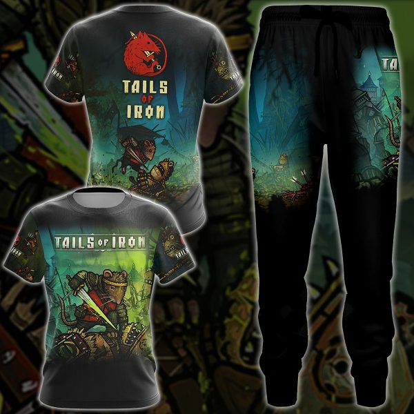 Tails of Iron Video Game 3D All Over Printed T-shirt Tank Top Zip Hoodie Pullover Hoodie Hawaiian Shirt Beach Shorts Jogger Joggers S