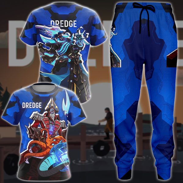 DREDGE Video Game 3D All Over Printed T-shirt Tank Top Zip Hoodie Pullover Hoodie Hawaiian Shirt Beach Shorts Jogger