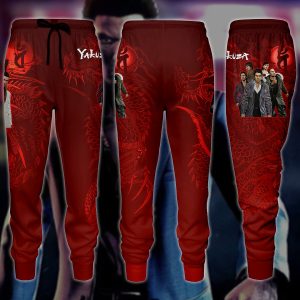 Yakuza Video Game 3D All Over Printed T-shirt Tank Top Zip Hoodie Pullover Hoodie Hawaiian Shirt Beach Shorts Jogger Joggers S 