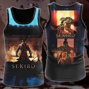 Sekiro: Shadows Die Twice Video Game 3D All Over Printed T-shirt Tank Top Zip Hoodie Pullover Hoodie Hawaiian Shirt Beach Shorts Jogger Tank Top S 