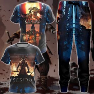 Sekiro: Shadows Die Twice Video Game 3D All Over Printed T-shirt Tank Top Zip Hoodie Pullover Hoodie Hawaiian Shirt Beach Shorts Jogger   