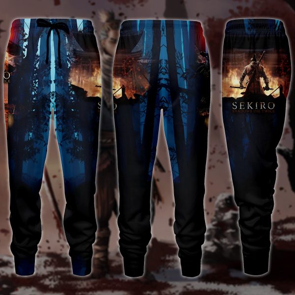 Sekiro: Shadows Die Twice Video Game 3D All Over Printed T-shirt Tank Top Zip Hoodie Pullover Hoodie Hawaiian Shirt Beach Shorts Jogger Joggers S