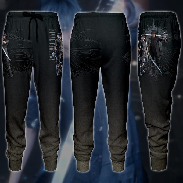 Final Fantasy XV Video Game 3D All Over Printed T-shirt Tank Top Zip Hoodie Pullover Hoodie Hawaiian Shirt Beach Shorts Jogger Joggers S