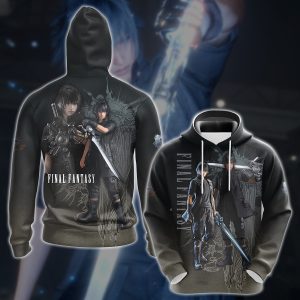 Final Fantasy XV Video Game 3D All Over Printed T-shirt Tank Top Zip Hoodie Pullover Hoodie Hawaiian Shirt Beach Shorts Jogger Hoodie S 