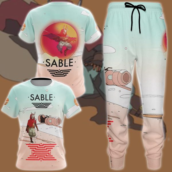 Sable Video Game 3D All Over Printed T-shirt Tank Top Zip Hoodie Pullover Hoodie Hawaiian Shirt Beach Shorts Jogger