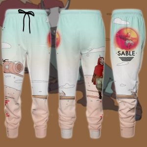 Sable Video Game 3D All Over Printed T-shirt Tank Top Zip Hoodie Pullover Hoodie Hawaiian Shirt Beach Shorts Jogger Joggers S 