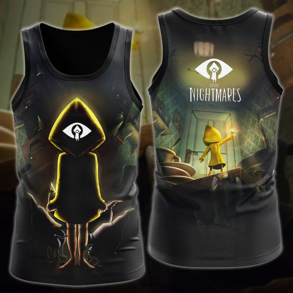 Little Nightmares Video Game 3D All Over Printed T-shirt Tank Top Zip Hoodie Pullover Hoodie Hawaiian Shirt Beach Shorts Jogger Tank Top S