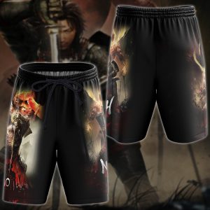 Nioh 2 Video Game 3D All Over Printed T-shirt Tank Top Zip Hoodie Pullover Hoodie Hawaiian Shirt Beach Shorts Jogger Beach Shorts S 