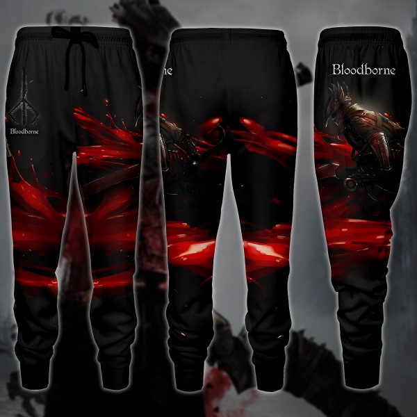 Bloodborne Video Game 3D All Over Printed T-shirt Tank Top Zip Hoodie Pullover Hoodie Hawaiian Shirt Beach Shorts Jogger Joggers S