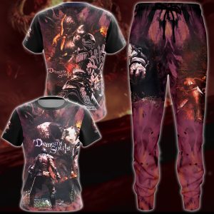 Demon's Souls Video Game 3D All Over Printed T-shirt Tank Top Zip Hoodie Pullover Hoodie Hawaiian Shirt Beach Shorts Jogger   