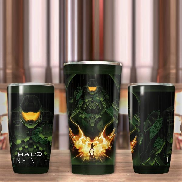 Halo Infinite Video Game Insulated Stainless Steel Tumbler 20oz / 30oz