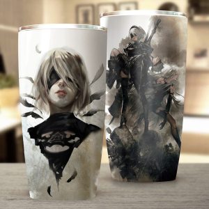 NieR: Automata Video Game Insulated Stainless Steel Tumbler 20oz / 30oz 20oz  